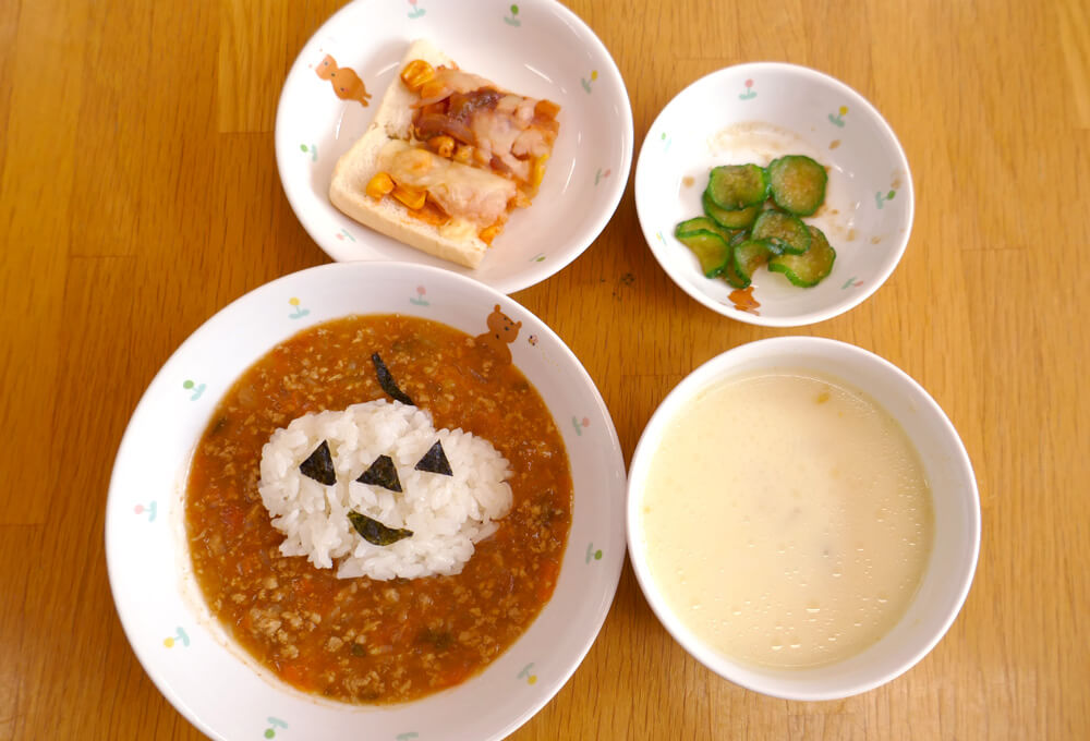 ハロウィンランチ