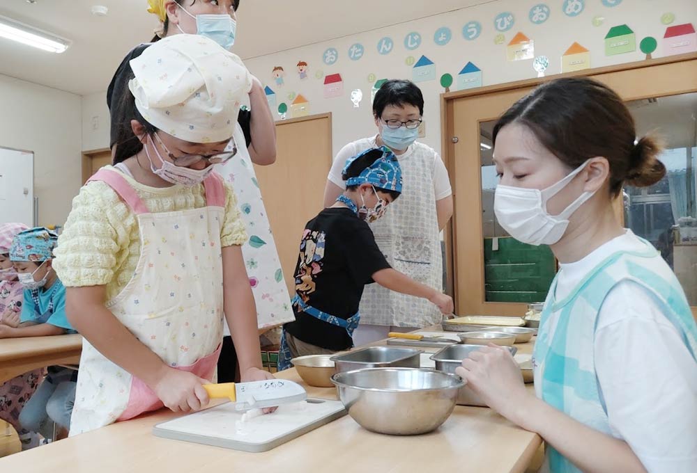 楽しいクッキング味噌汁づくり