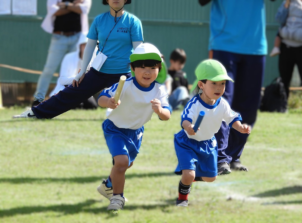 運動会　リレー