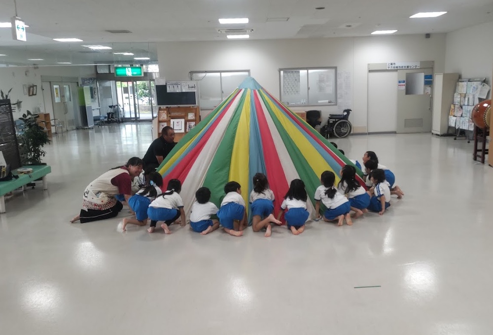 体育指導　運動会の練習が始まりました2