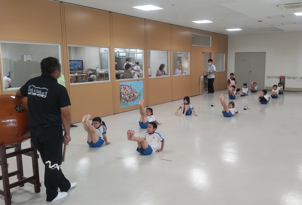 体育指導　運動会の練習が始まりました3