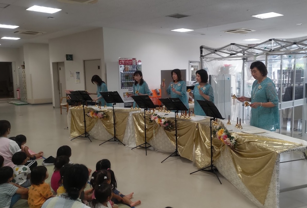 音楽集会　ミュージックベル演奏2