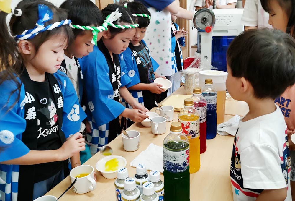 わくわくマーケット　かき氷屋さん