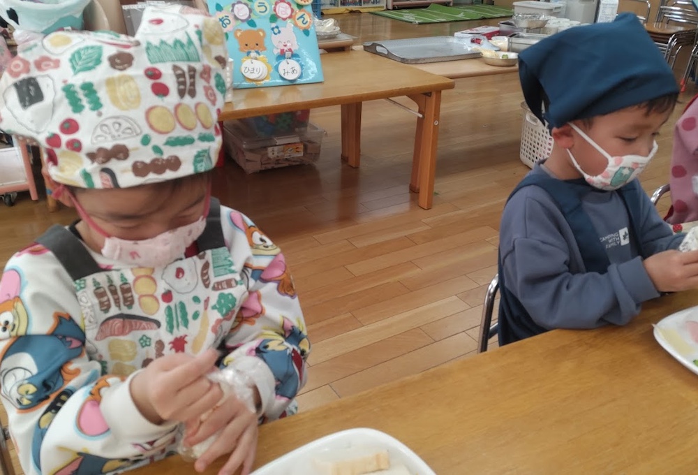 クッキング　サンドイッチづくり1