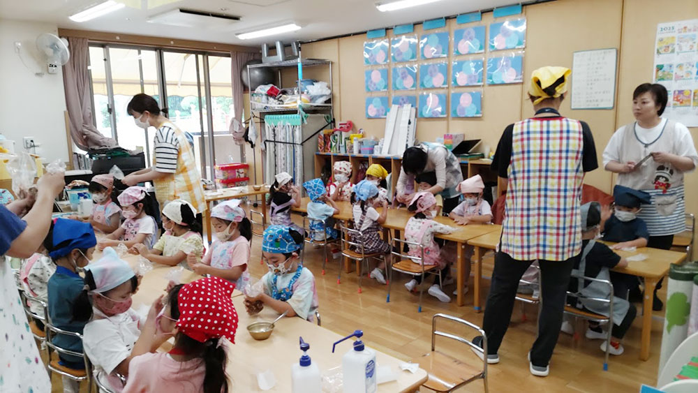 楽しいクッキング　ココアクッキーづくり