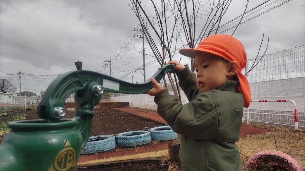 ガチャポンプで遊んだよ2