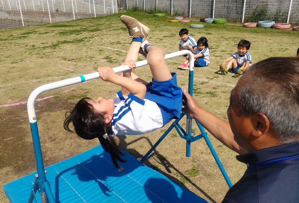体育指導が始まりました1