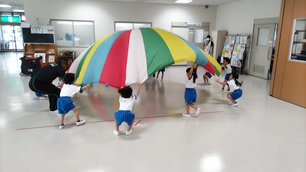 バルーンの練習開始1